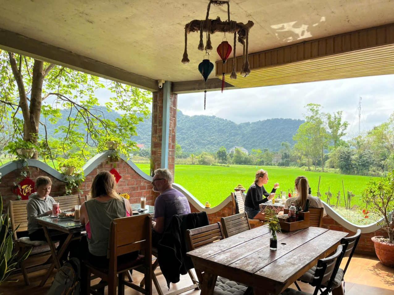 An An Homestay Bungalow 퐁냐 외부 사진